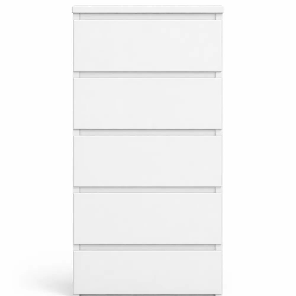 Commode Fonctionnelle à Tiroirs en Chêne Blanc